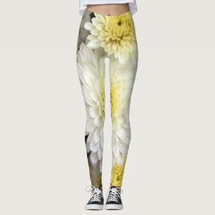 Legging Caneleiras bonitas da flor
