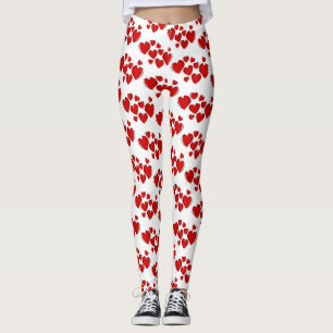 Legging Caneleiras bonitas vermelhas dos cervos