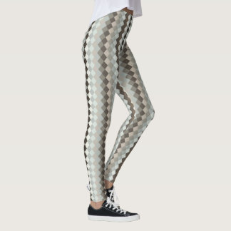 Legging Caneleiras bonitos do teste padrão de Argyle
