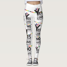 Legging Caneleiras brancas
