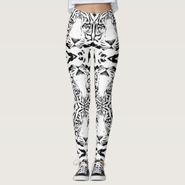 Legging Caneleiras brancas originais do tigre