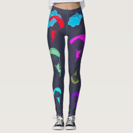 Legging Caneleiras coloridas cinzentas do duende