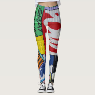 LEGGING CANELEIRAS COLORIDAS DO PRISIONEIRO DE GUERRA DOS