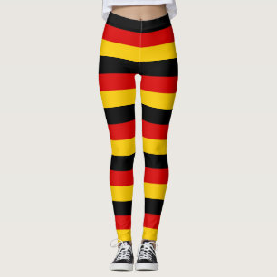 Legging Caneleiras com a bandeira de Alemanha