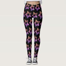 Legging Caneleiras com estrelas