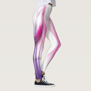 Legging Caneleiras da arte abstracta 48