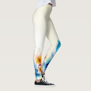 Legging Caneleiras da arte abstracta 53