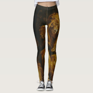Legging Caneleiras da arte do antro dos leões'