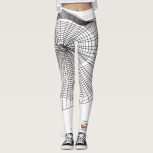 Legging Caneleiras da bruxa da abóbora do fantasma do Dia