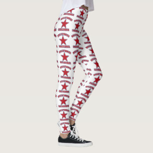Legging Caneleiras da estrela de Hollywood
