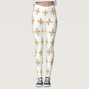 Legging Caneleiras da flor de lis