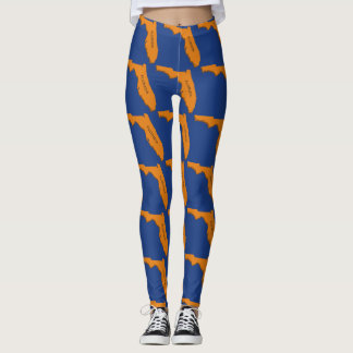 Legging Caneleiras da forma do estado de "Florida"