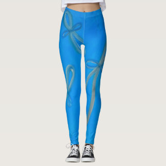 Legging Caneleiras da infinidade do anjo azul