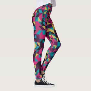 Legging caneleiras da ioga da Multi-cor