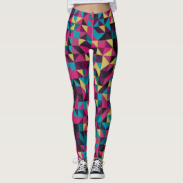 Legging caneleiras da ioga da Multi-cor