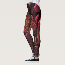 Legging Caneleiras da lava derretida de Naturewear