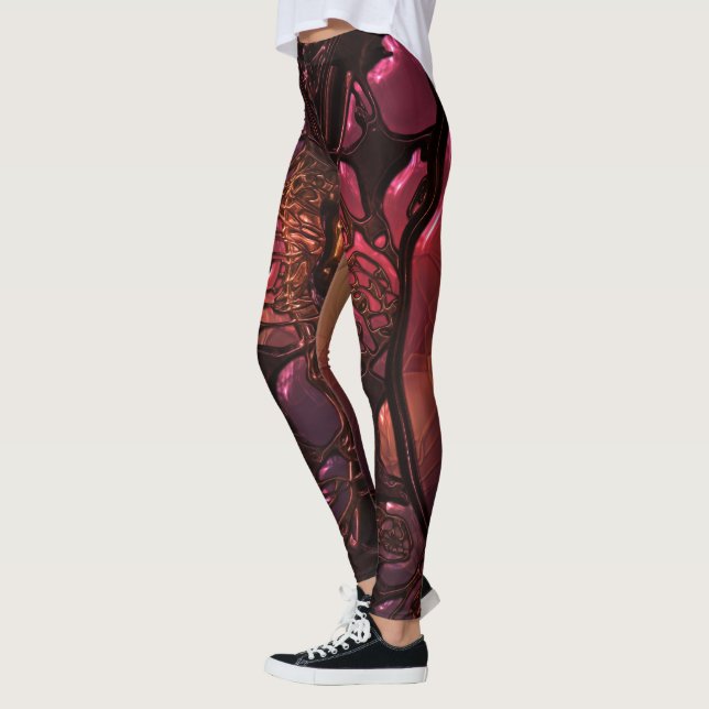 Legging Caneleiras da lava derretida de Naturewear (Esquerda)