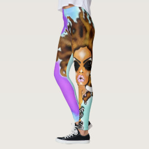 Legging Caneleiras da leoa