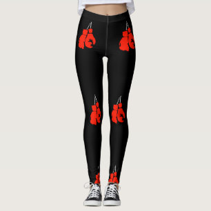Legging Caneleiras da luva de encaixotamento