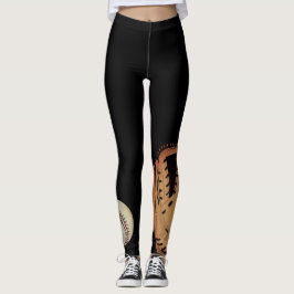 Legging Caneleiras da luva e da bola do softball