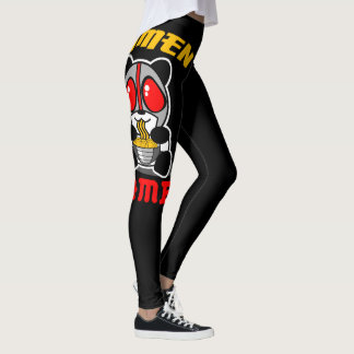 Legging Caneleiras da panda dos Ramen de Kamen