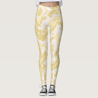 Legging Caneleiras da pele de cobra do albino