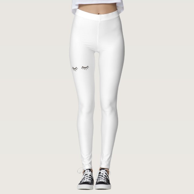 Legging Caneleiras da pestana (Frente)