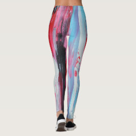 Legging Caneleiras da precipitação de Rasberry