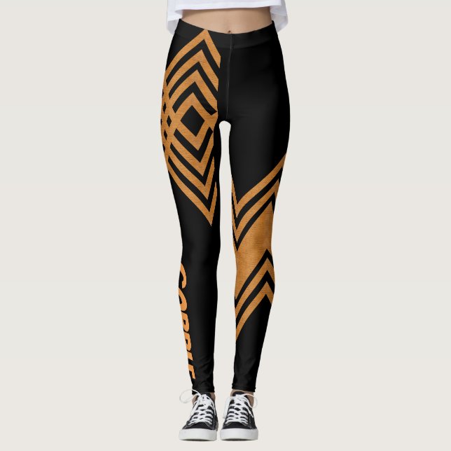 Legging Caneleiras da queda (Frente)