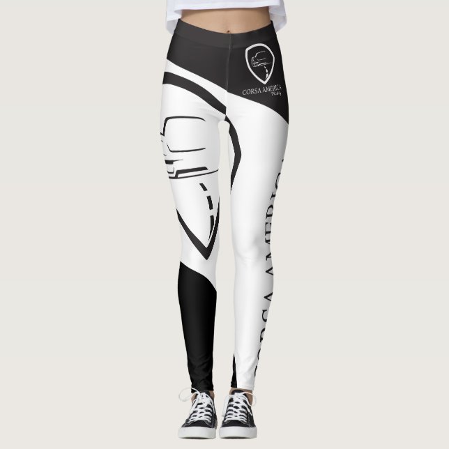 Legging Caneleiras da reunião de Corsa (Frente)