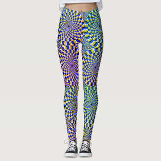 Legging caneleiras das ilusões ópticas