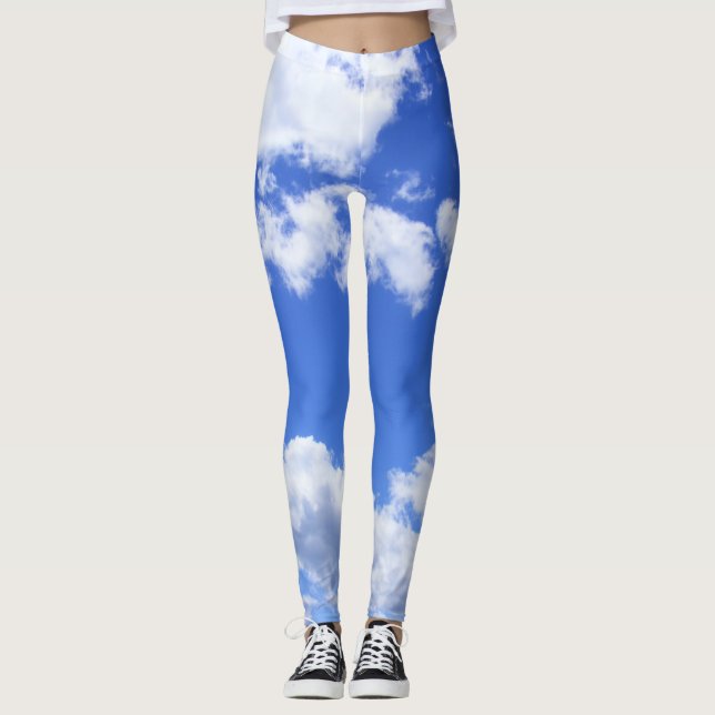 Legging Caneleiras das nuvens (Frente)
