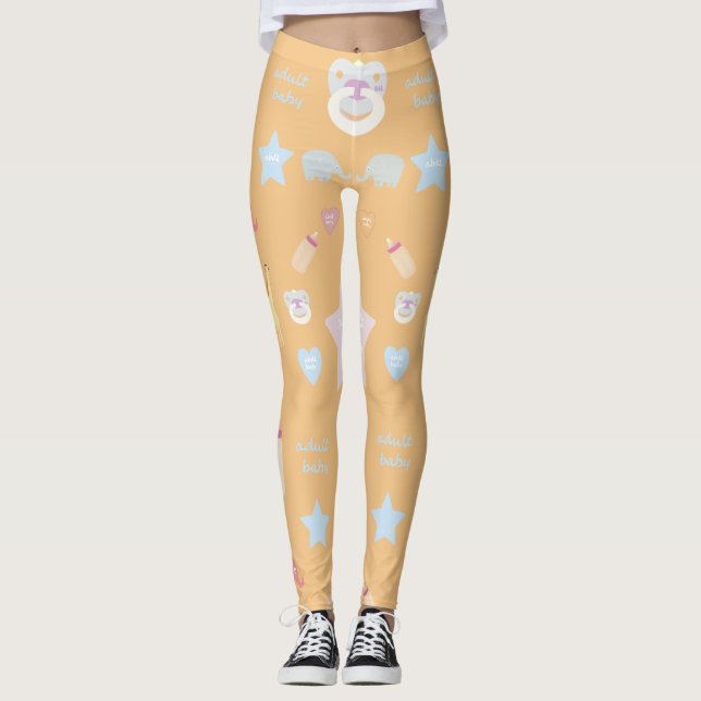 Legging Caneleiras de ABDL | Baby4Life | Supercute! (Frente)