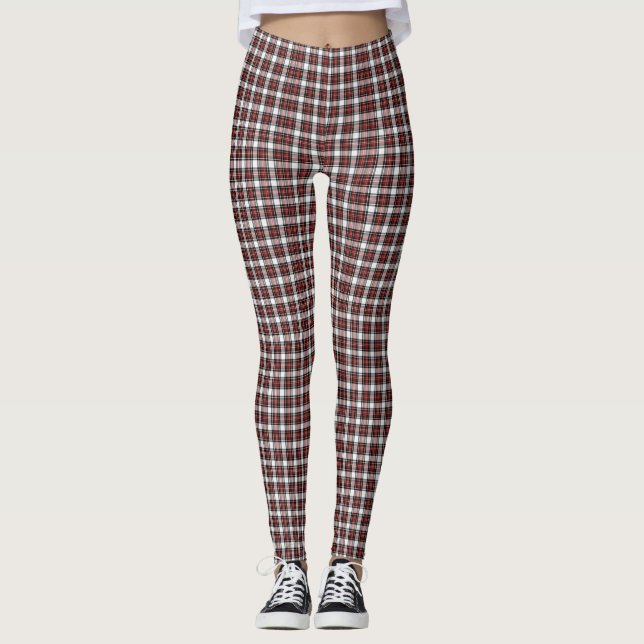 Legging Caneleiras de Borgonha/mulheres brancas (Frente)