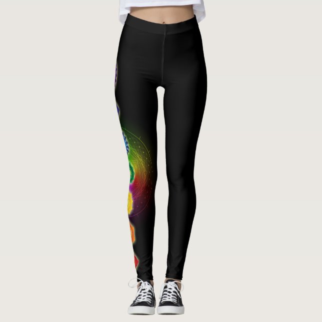 Legging Caneleiras de Chakra (Frente)