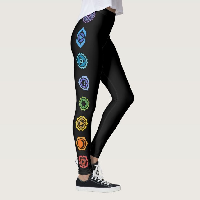 Legging Caneleiras de Chakras (Direita)
