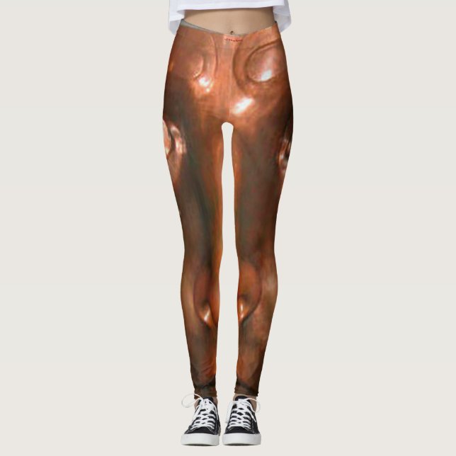 LEGGING CANELEIRAS DE COBRE (Frente)