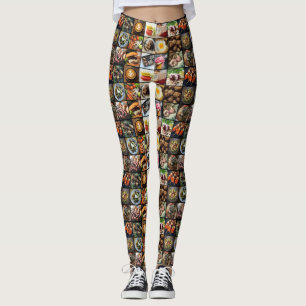Legging Caneleiras de Foodie