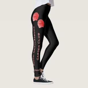 Legging Caneleiras de jardinagem personalizadas do clube