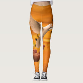 Legging Caneleiras de Liberté do pombo