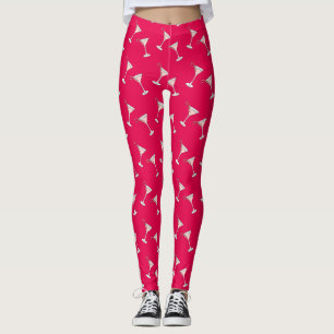 Legging Caneleiras de Martini do Peppermint (feriado do