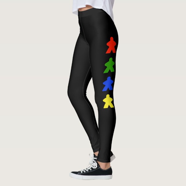 Legging Caneleiras de Meeple (Esquerda)