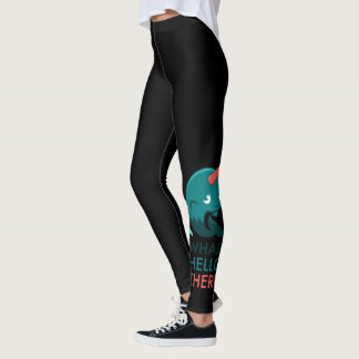 Legging Caneleiras de Narwhal