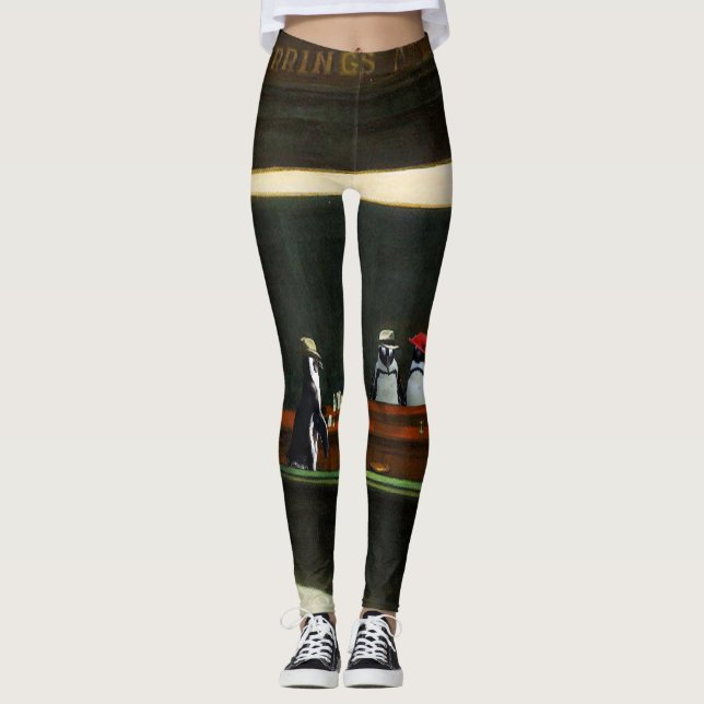 Legging Caneleiras de Nightpenguins (Frente)