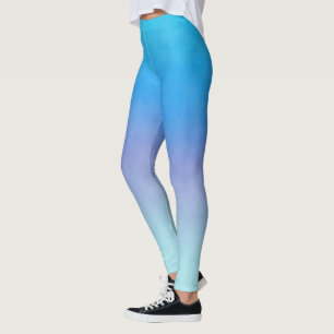 Legging Caneleiras de turquesa