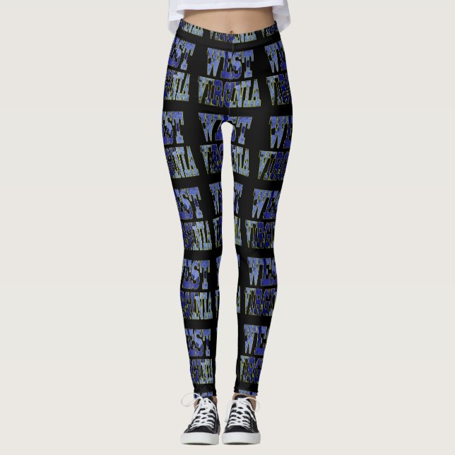 Legging Caneleiras de West Virginia (Frente)