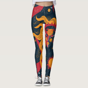 Legging Caneleiras do AF/calças estéticas radicais da io