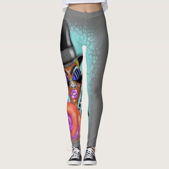 Legging Caneleiras do CHAPÉU ALTO (Frente)