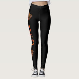 Legging Caneleiras do coração de RSD