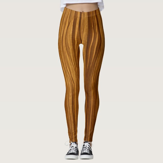 Legging Caneleiras do design de Accordian (Frente)